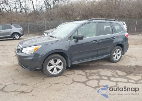 2016 Subaru Forester 2.5I Limited from USA, damaged, VIN JF2SJARC9GH528612